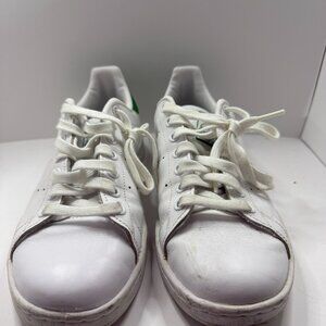 Adidas Stan Smith Women's Casual Tennis Shoe White Green Trainer Sneaker